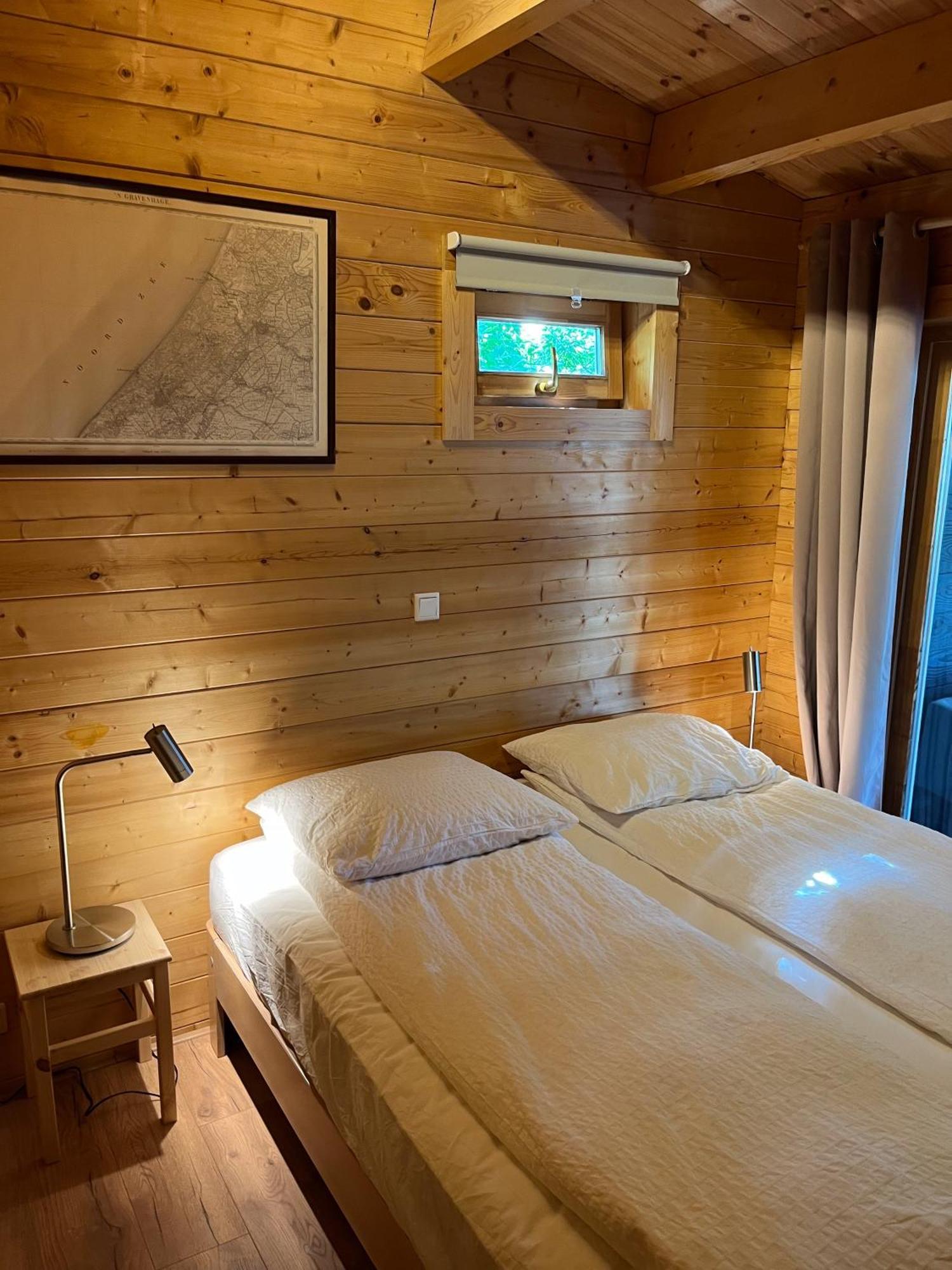Matsloot Luxe En Ruim Chalet Met Airco Bij Leekstermeer מראה חיצוני תמונה